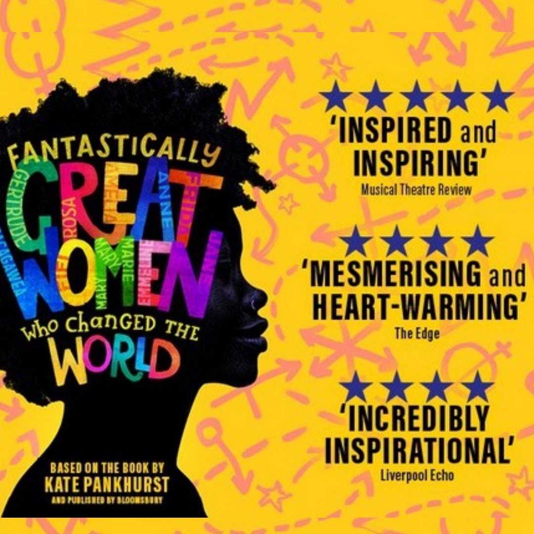 YourFirstClick's tweet photo. 🚨New Show🚨

#FantasticallyGreatWomenWhoChangedtheWorld is an #empowering NEW #stage show which will be celebrated by anyone who is prepared to move &amp; be moved, with characters and songs that pack a #popstar punch! ✨🙌

LINK IN BIO 🎟️
#theatre #KingstonUponThames #KatePankhurst https://t.co/94EbgrK2sD