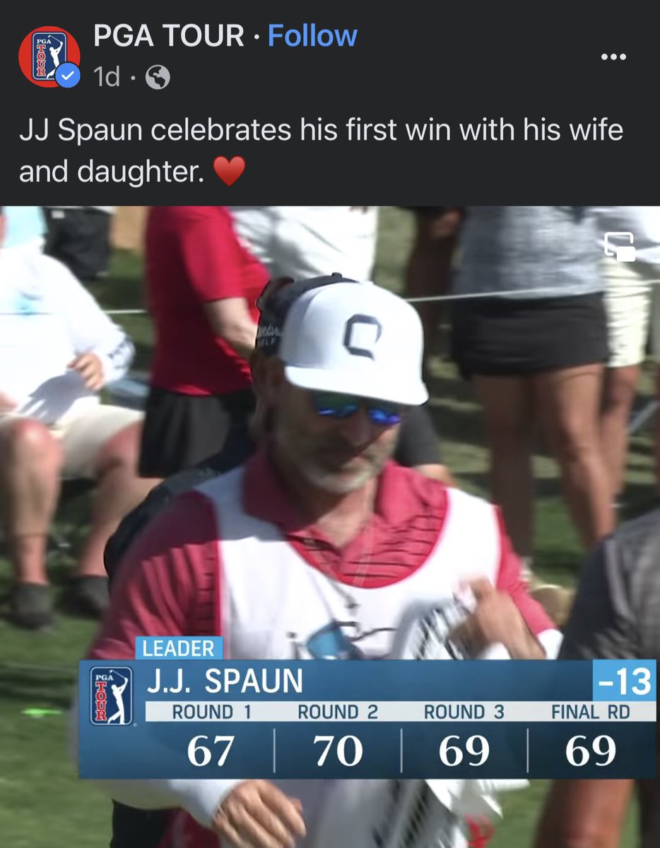 patriotmama22's tweet photo. How cool is this? 🙌🏼 The caddie for JJ Spaun who just won his first tour championship, is a lover of Q products!!! Representing on the tour 🙌🏼 Love my supplements! 

Check out his hat ❤️ #pgatour #Qsciences #golf #supplements https://t.co/PyZuij7uPA