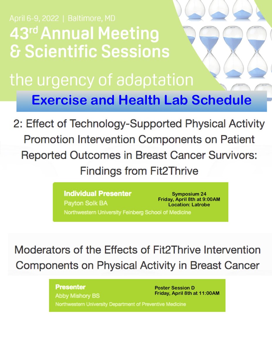 EHL is headed to <a href="/BehavioralMed/">SBM</a> 2022! Check out <a href="/SolkPayton/">Payton Solk</a> symposium talk on 4/8 and <a href="/MishoryAbby/">Abby Mishory</a> poster presentation on 4/8. We are excited to meet and connect with you all in person! #SBM2022