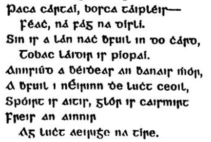 BG_Galway's tweet photo. Tá táiplis mhór á himirt le fada i nGaillimh. San amhrán "Bainis Pheigí Ní Eághra as Conamara" (a chum Mícheál Mac Suibhne timpeall 1790), áirítear gach rud a theastódh chun bainis gan sárú a eagrú.

Ina measc, luaitear:
"Paca cártaí, bosca táipléis - féach, ná fág na díslí" https://t.co/aVW7WOKPDX