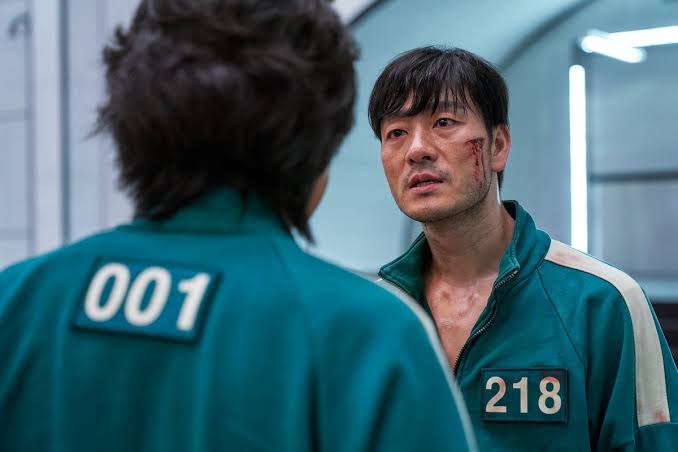 thinkersangwoo's tweet photo. #SquidGame trending? let's talk about park haesoo as cho sangwoo again. https://t.co/P4n3MZvYxm