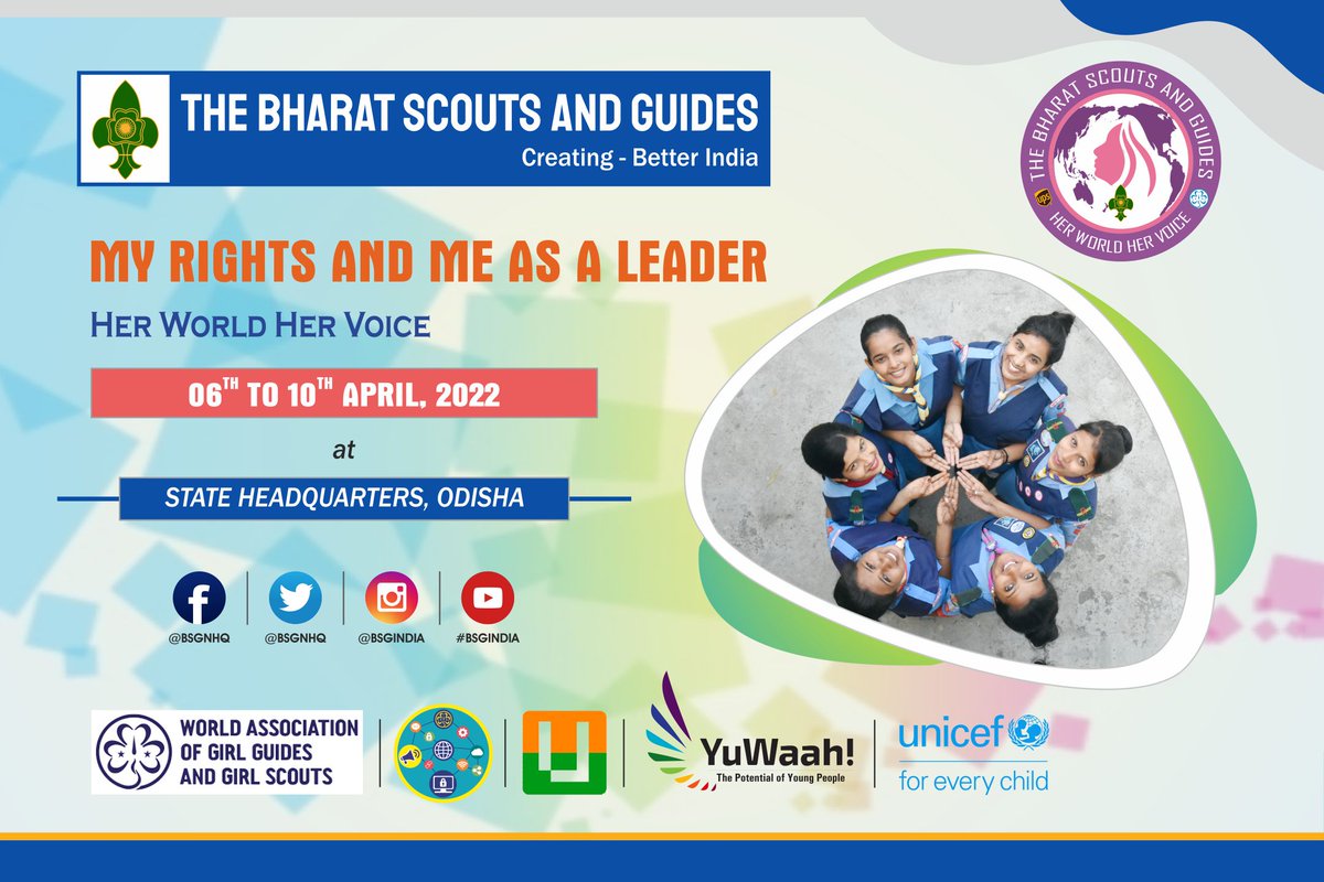 HWHV_India's tweet photo. As promised we are back with "My Rights and Me as a Leader" Regional Seminars. 🤩
Starting with "Eastern Region" from 6th to 10th April 2022 in State Headquarters, Odisha. 🗓️

We are excited!!! 💃💃💃

Are you? If yes, then stay tuned for more updates. 🤳 https://t.co/baj8AwTm6L