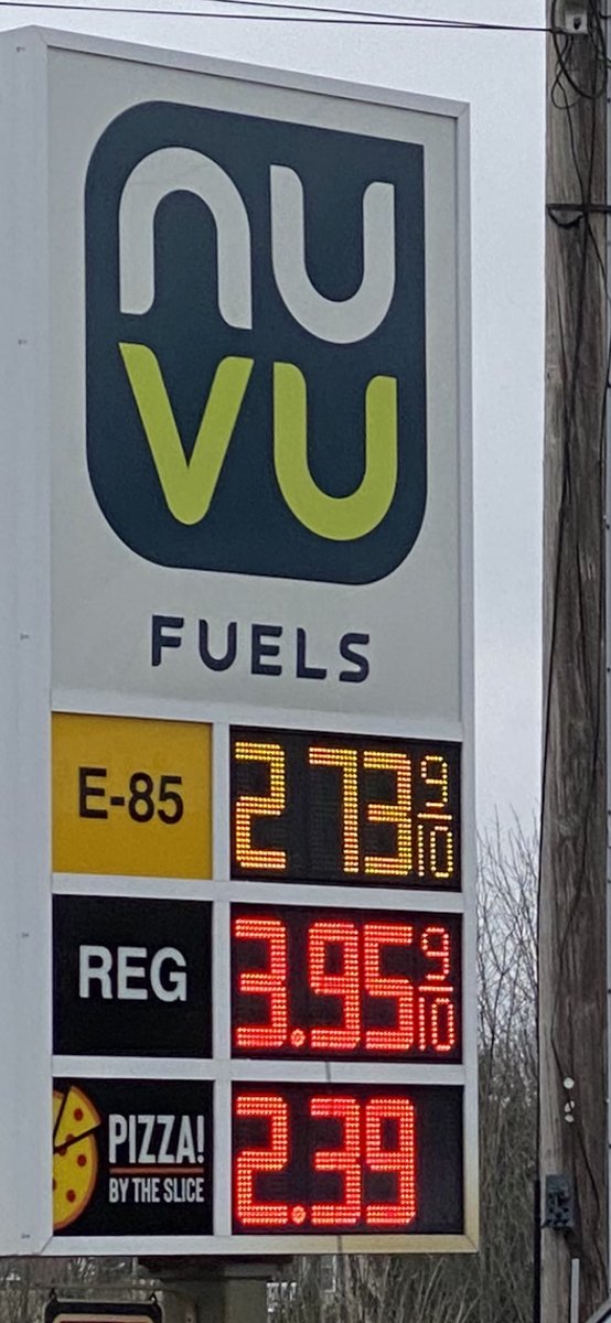 Flex Fuel Vehicle owners are benefitting from low #E85 fuel prices at Nuvu Rockford!