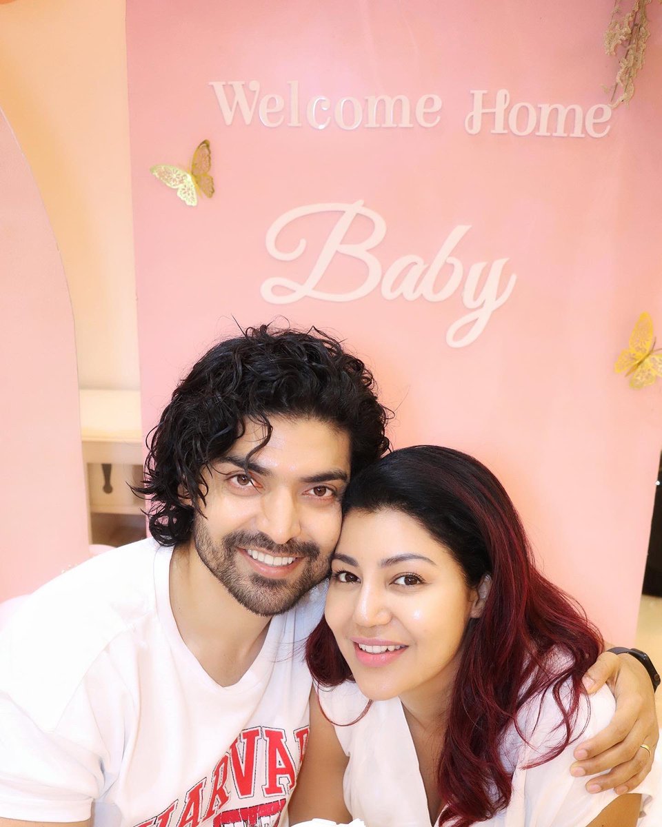 Celebrating our little princess for life ⭐️🙏 #welcomehomebaby 
.
<a href="/imdebina/">debina bon choudhary</a> 
#gurmeetchoudhary #debinabonnerjee #love #gratitude