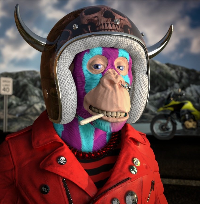 🚨 Check out the quality on these Manic Monkey Moto Club #NFTs on <a href="/cryptocomnft/">Crypto.com NFT</a> 👀💎🔥 This was my fave grab from last nights batch. 

bit.ly/3x2E91Z

#MMMC #NFTdrop #NFTCommmunity #NFTProject #ApesTogetherStrong