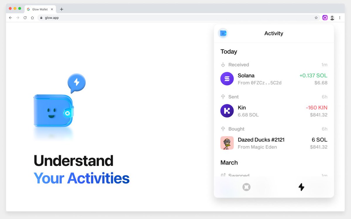 Glow - Solana Wallet tweet media