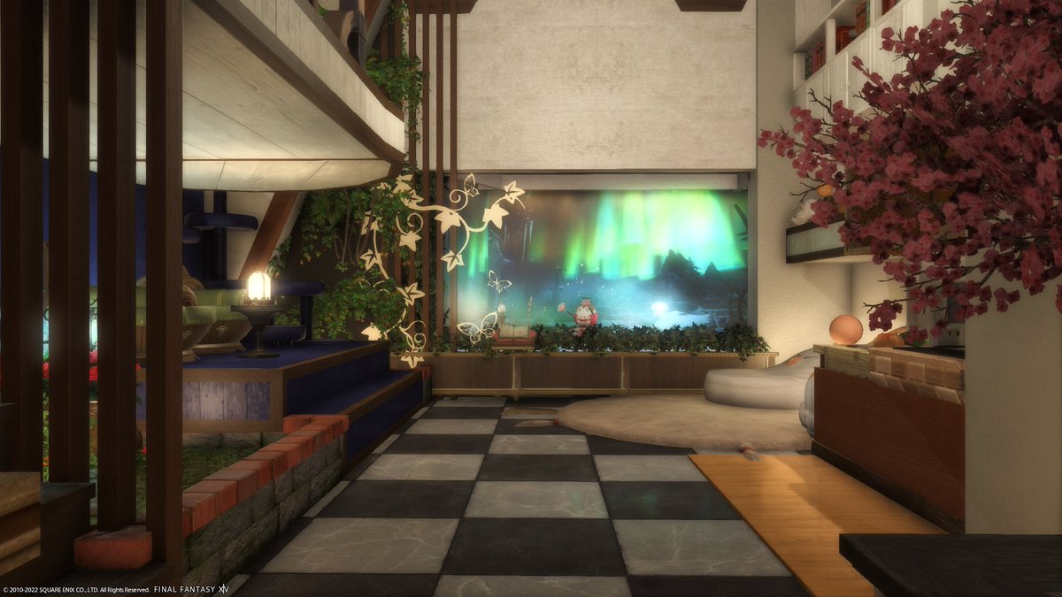 Ashala_rae's tweet photo. A cozy lil apartment for a single cat. 🐱
Ragnarok / Goblet W8 Subdivision Apt 1.
#FFXIV #ffxivhousing https://t.co/UfqihrZIau