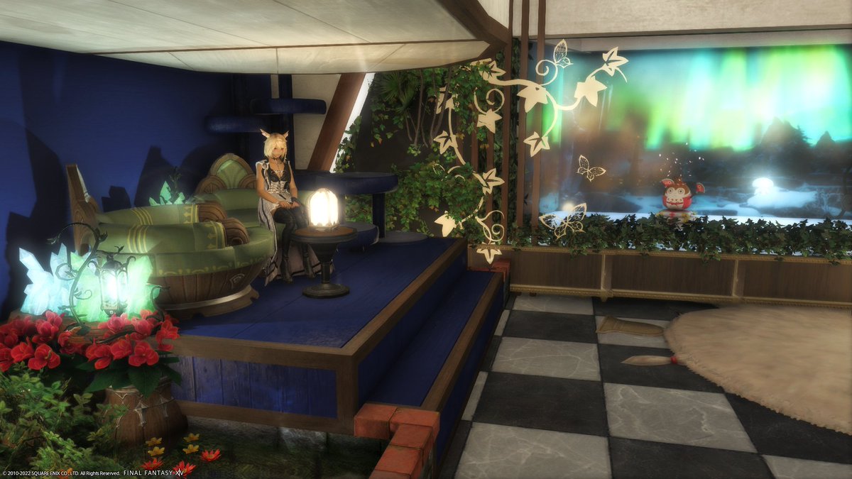 Ashala_rae's tweet photo. A cozy lil apartment for a single cat. 🐱
Ragnarok / Goblet W8 Subdivision Apt 1.
#FFXIV #ffxivhousing https://t.co/UfqihrZIau