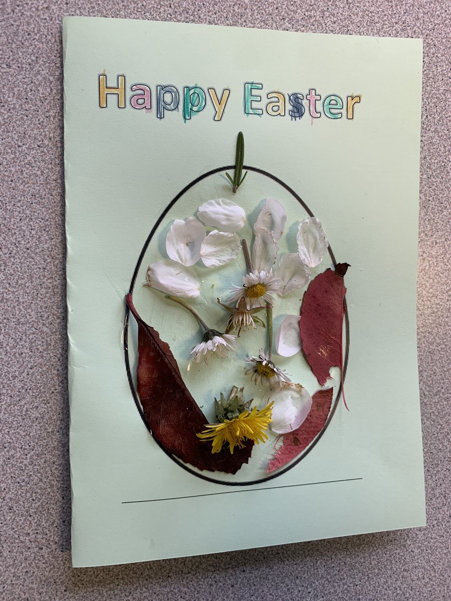 Outdoor learning Easter cards! <a href="/ChilternOutdoor/">Outdoor Learning</a>