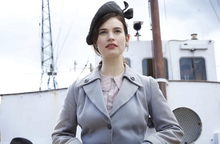 Happy birthday Lily James. 