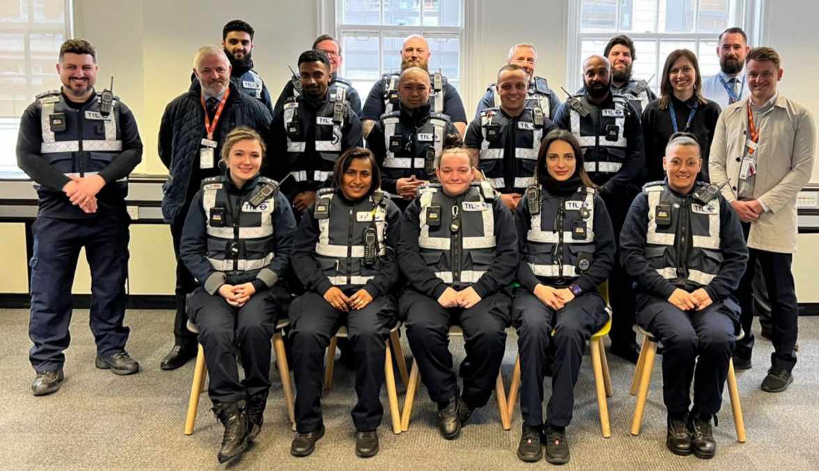 BTPFry's tweet photo. Today sees the launch of @tfl Transport Support &amp; Enforcement (TSE) officers on London Overground stations &amp; trains. They will work closely with @btp to keep the London Overground network safe for everyone. https://t.co/AyLP3Z2z9y