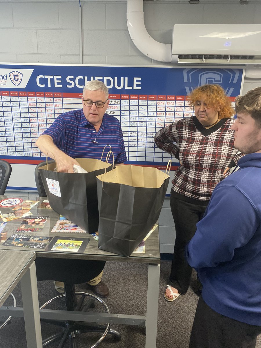 CHSRaiderEvolve's tweet photo. Raider Evolve just completed an order for the Gospel Light Baptist Church. Mr. Whittenbarger was excited to see the final product. We hope to supply you with more product in the future. Thank you! https://t.co/LJWi3n0heX
