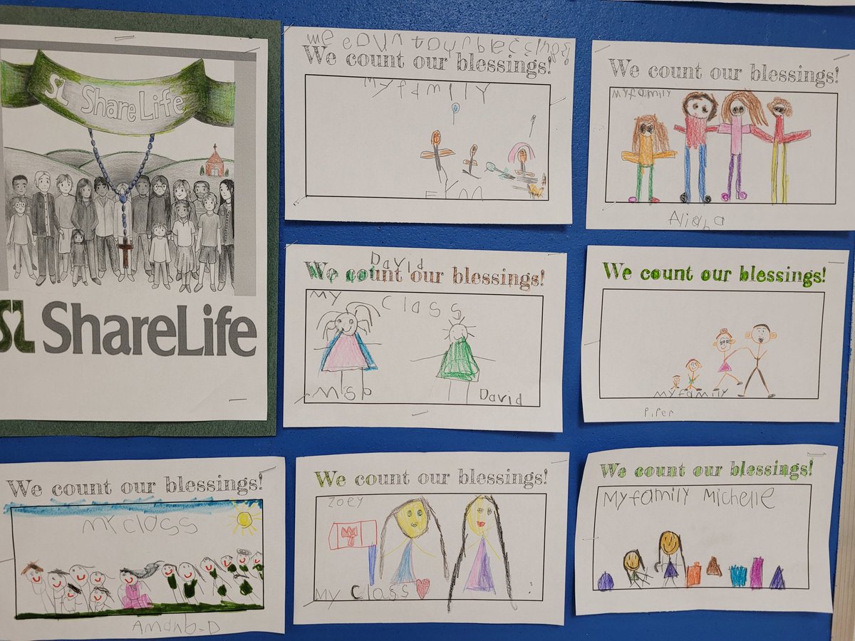 FunSchoolDays's tweet photo. Today we learned about counting all our blessings and how we can help others! Thank you for all the Sharelife donations. 🙏
#sharelife2022
#countourblessings💚🙏
#fdk https://t.co/VheZYfMPzk