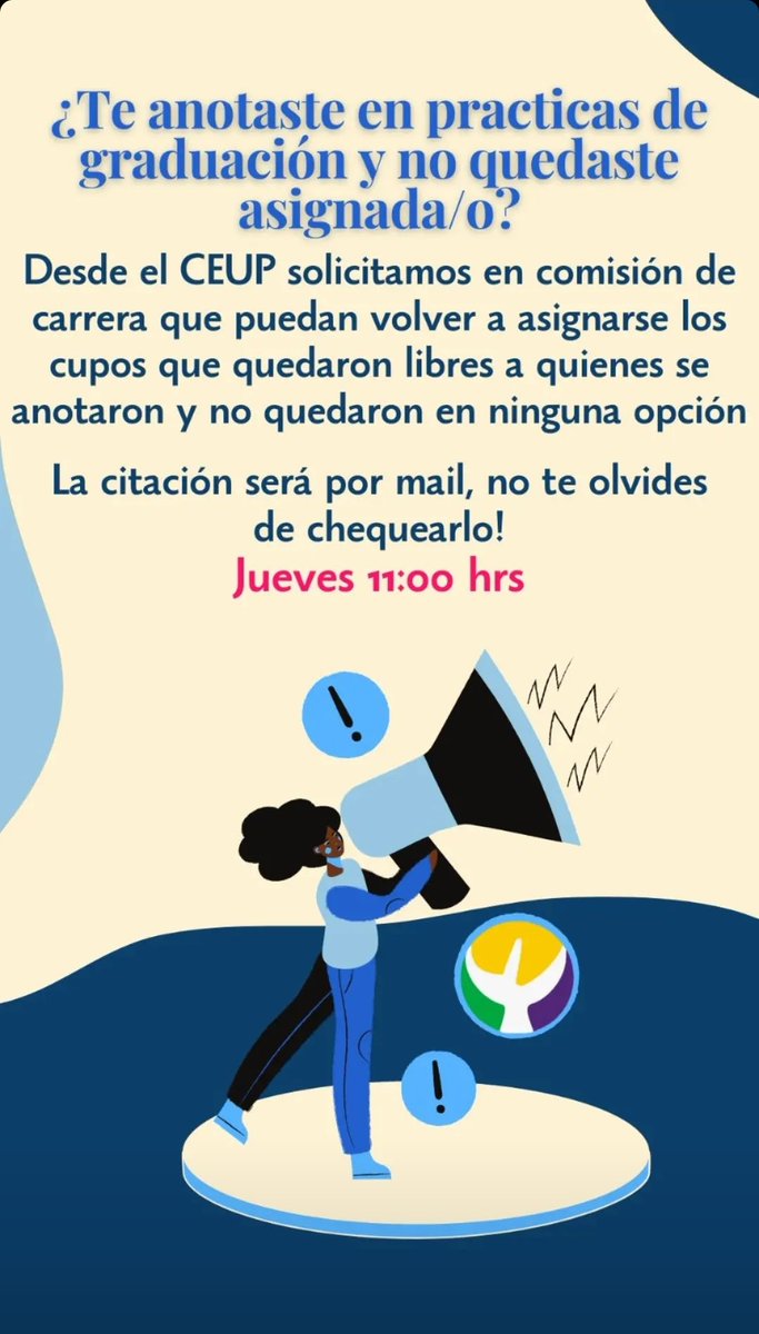 Con ustedes... segunda datita: IMPORTANTE ‼️ Chequeá el mail no cuelgues 🖖