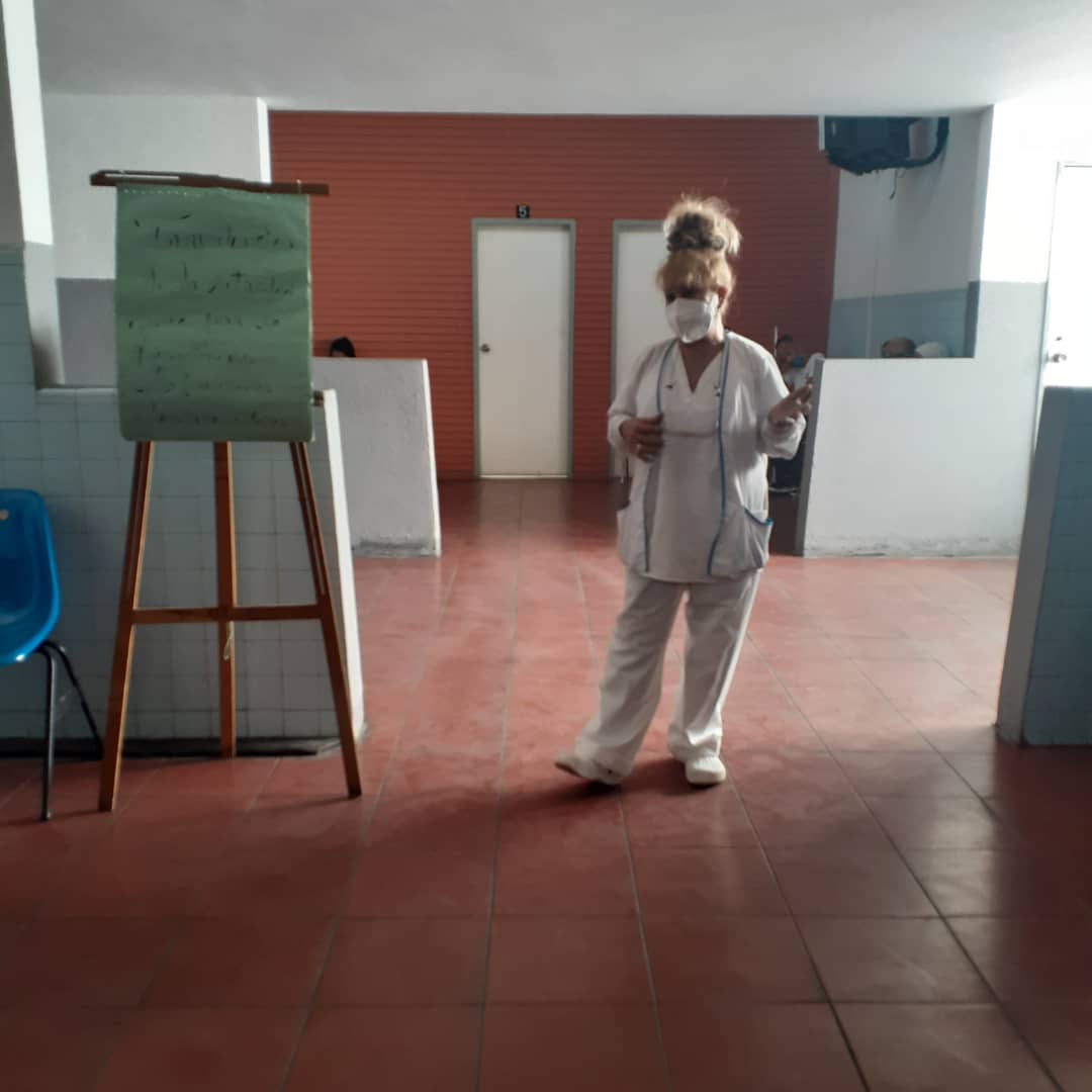 IVSSELCUARTEL's tweet photo. #Hoy | El de hoy se llevo acabo Por parte de nuestro personal de enfermería charla ofrecida a nuestros pacientes sobre Importancia de la actividad Física para la Prevención de Enfermedades Cardiovasculares @NicolasMaduro @MagaGutierrezV @ivssoficial #VenezuelaTierraDePaz https://t.co/Vgu2ethxW9