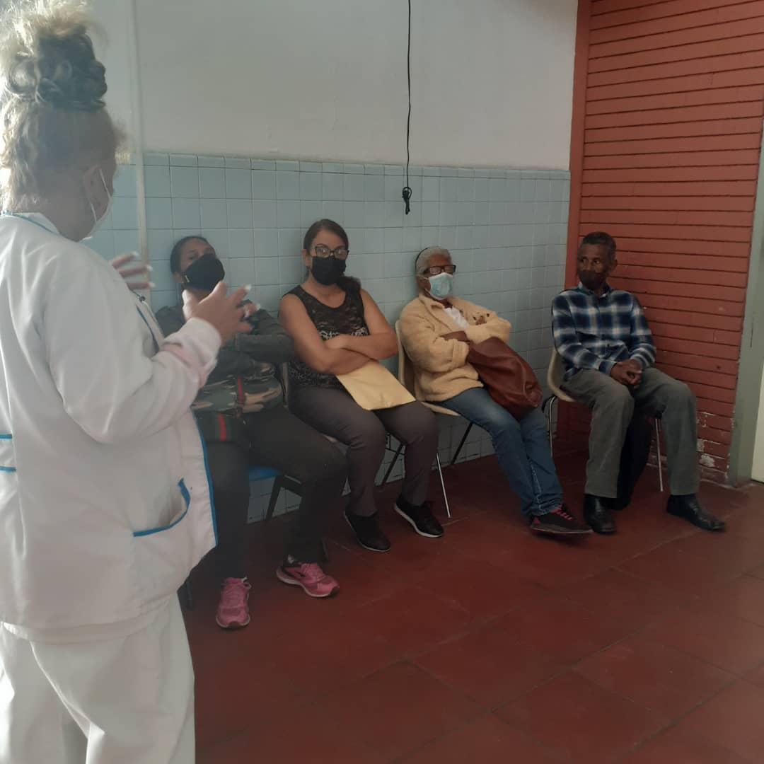IVSSELCUARTEL's tweet photo. #Hoy | El de hoy se llevo acabo Por parte de nuestro personal de enfermería charla ofrecida a nuestros pacientes sobre Importancia de la actividad Física para la Prevención de Enfermedades Cardiovasculares @NicolasMaduro @MagaGutierrezV @ivssoficial #VenezuelaTierraDePaz https://t.co/Vgu2ethxW9