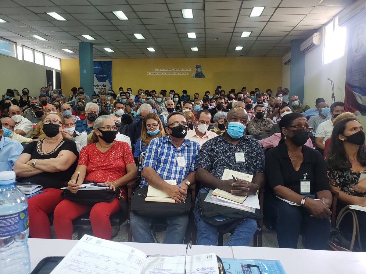 Presidido por la comisión de Industria, Construcciones y Energía de la Asamblea Nacional del Poder Popular, se desarrolla en el Pedagógico de la provincia de Camagüey un taller Nacional de eficiencia energética y fuentes renovables. 
#CubaVive