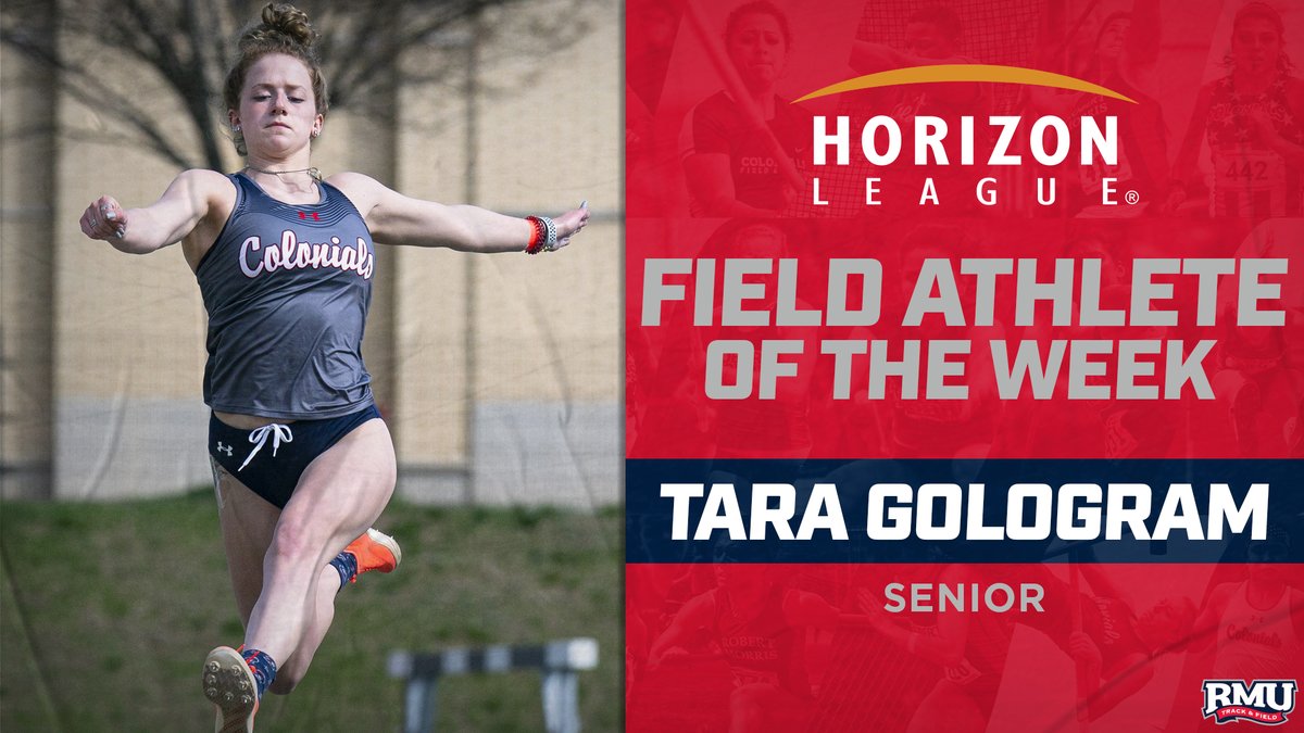 RMU_TF_XC's tweet image. HONORS: Gologram Earns @HorizonLeague Weekly Plaudits

🖱️: bit.ly/3uT44qp
📆: bit.ly/3iQpNc1
📱: rmu.app.link/launch

#BobbyMo | 🔵👟🔴