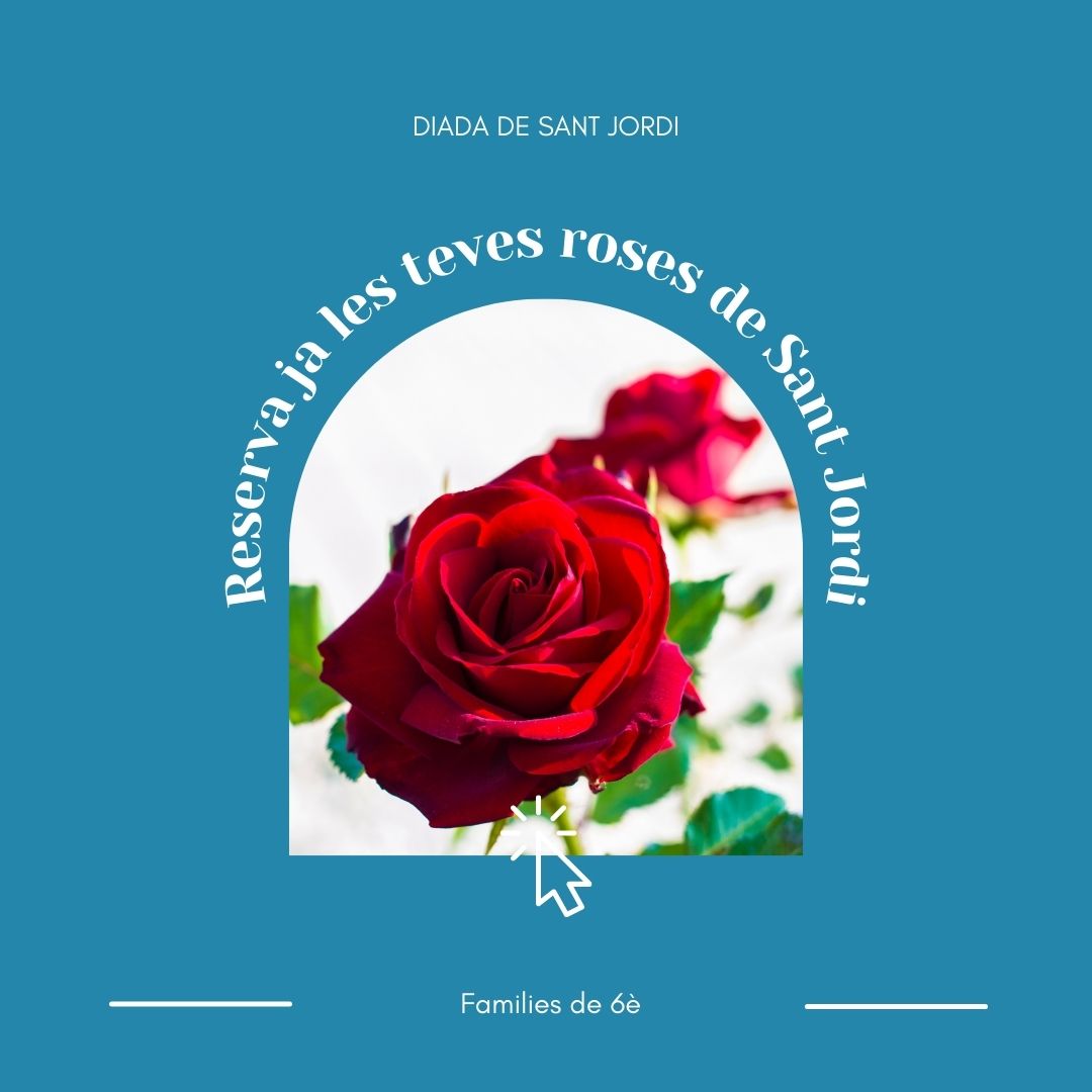 Aquest Sant Jordi reserva les teves roses de Sant Jordi a la nostra web -AFA ESCOLA PEREZ SALA. El dia de Sant Jordi 2022 no et quedis sense les millors roses de Sant Jordi!!
rosessantjordi.com/ca/sant-jordi-…