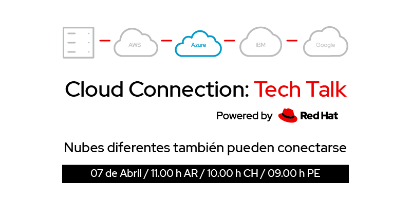 redhatla's tweet photo. ☁️ ¡El presente y futuro de la nube es híbrido! Te invitamos a la Tech Talk de #CloudConnection para que conozcas cómo diferentes nubes pueden conectarse con Red Hat OpenShift, con la moderación de @FelipeOvalle. Regístrate aquí 👉 https://t.co/RfDU9sFusX https://t.co/DVyXgQEFjs