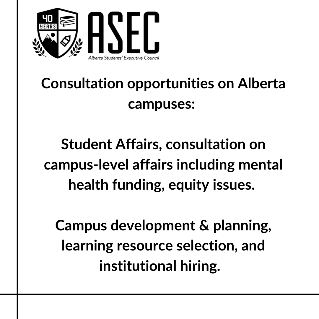 AlbertaStudents's tweet photo. Each of the matters are student-facing decisions that students are being left out of. This is not the way to move Albertaβs Post-secondary system forward.
#ASECStudents #abpoli #ableg #abpse https://t.co/pPPk3UGI7u