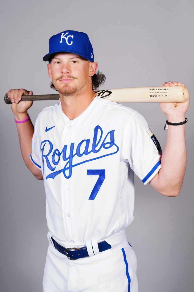 BRWalkoff's tweet photo. Royals announce that No. 1 overall prospect Bobby Witt Jr. has made the Opening Day roster 🙌 https://t.co/ThL6UyAqwY