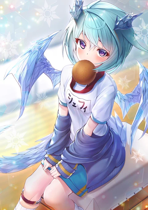 シェフィちゃん体育の姿!
描きました!
#プリコネR  
#イラスト
#シェフィ 