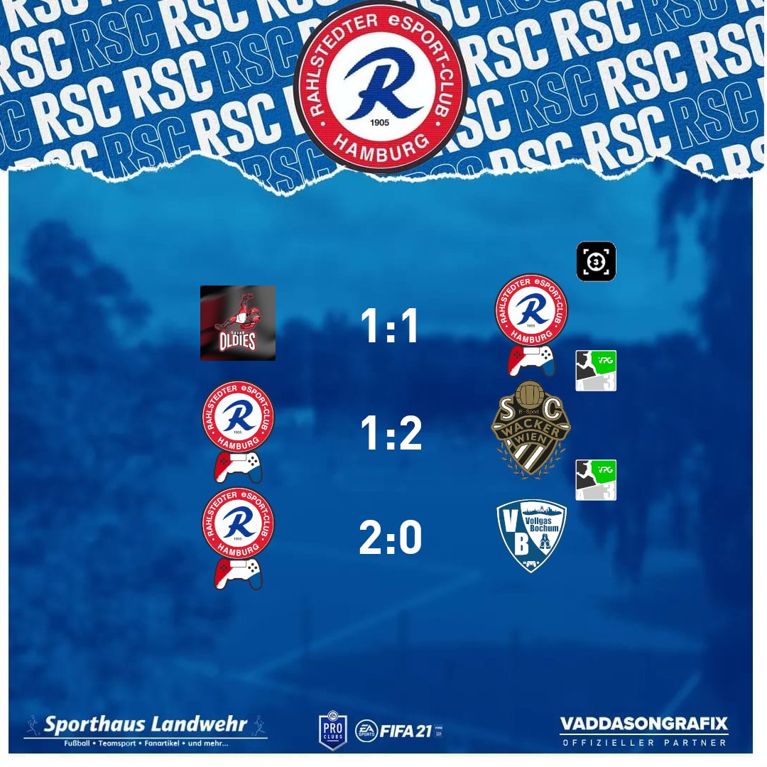 RSCeFootball's tweet photo. Das 1. Spiel haben wir leider 1:1 gespielt und das letzte Tor mit dem Schlusspfiff kassiert. Das 2. Spiel verlieren wir leider, obwohl wir in Überzahl waren.

#proclubs #ps4 #lpl #vpg #rsc https://t.co/lHLvocg7vJ
