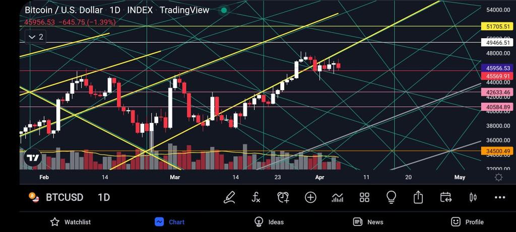 $BTC Moving up on this line like a snake 🐍