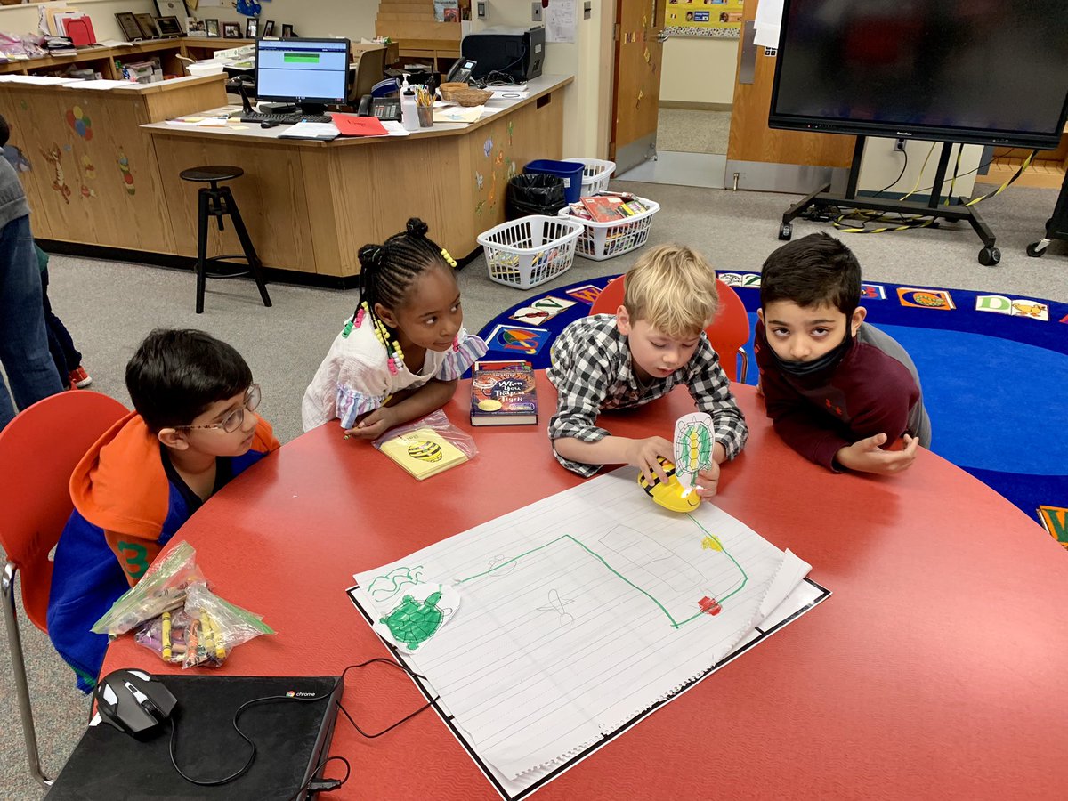 💛CVE Kindergarteners shared their collaborative BeeBot projects with our 4th grade students.💛 <a href="/bcpsstem/">BCPS STEM</a> <a href="/BeebotCo/">BeeBot.co</a> <a href="/BeckyCasserly/">Becky Casserly</a>