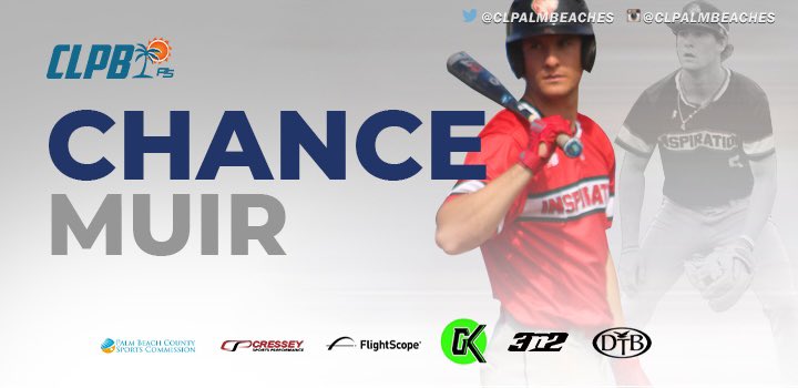 CLPalmBeaches's tweet photo. 🚨⚾️

The CLPB is excited to welcome Chance Muir @MuirChance for the 2022 season!

SS 
uncommitted 

#DoSummerBallDifferent https://t.co/u1BgxqZjkl