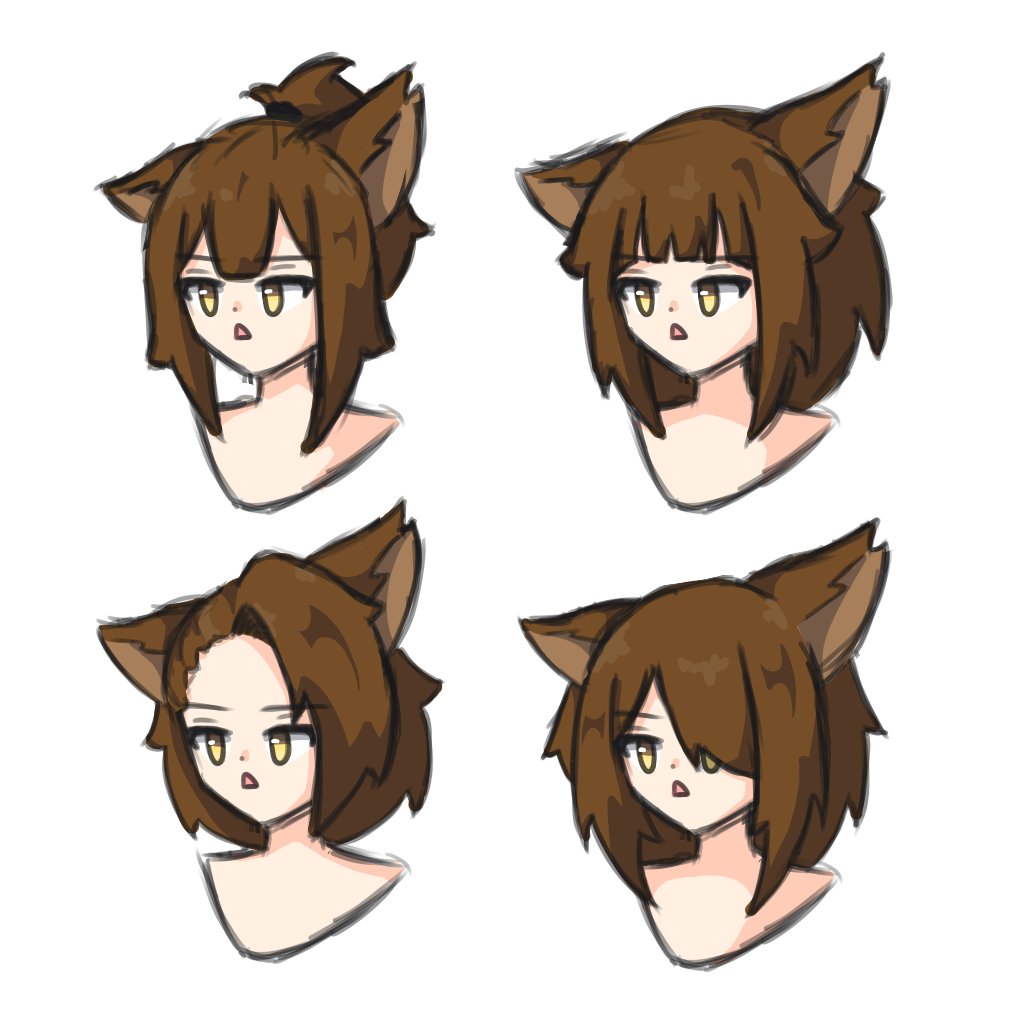 ExionKFP's tweet photo. Hair practice
#Doodles #OC https://t.co/9COWcrcWW4