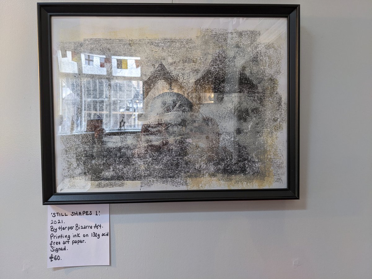 dbologh's tweet image. Great to be at the wonderful @LordHerbert2 &amp;amp; see local art by @Harper_Bizarre. Come and visit, have some @RustBPizzaCo and check it out!     💛🖤💛 #community