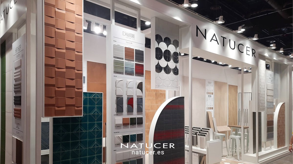 NatucerOnda's tweet photo. First day at Coverings 2022! Join us until April 8 in the 𝐒𝐩𝐚𝐧𝐢𝐬𝐡 𝐩𝐚𝐯𝐢𝐥𝐢𝐨𝐧, 𝐛𝐨𝐨𝐭𝐡 𝐂𝟖𝟖𝟐𝟔, and learn about our latest news.
📍 Las Vegas (NV, USA).
#novelties22 #Coverings #Coverings2022 #natucer #natucerlovers #tileofspain https://t.co/GKcPs12hhD
