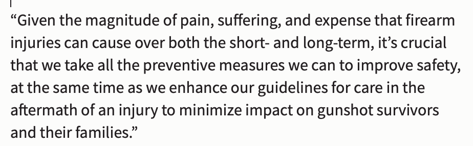 AliRaja_MD's tweet photo. The Hidden Cost of #FirearmInjuries
Survivors of #GunViolence, families face increased risks
https://t.co/dNL0RENmdD
@harvardmed https://t.co/h1hsdHz99S