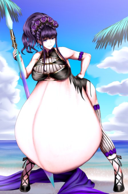 性癖ゆえお腹にたくさん盛るのと
足先まで上手くかけるようなりたいから

の理由で全身描くことが多いので

I want to make the belly bigger and draw it down to about the feet.
I want to be able to draw people well down to their feet.
For these two reasons, I often draw the whole body. 