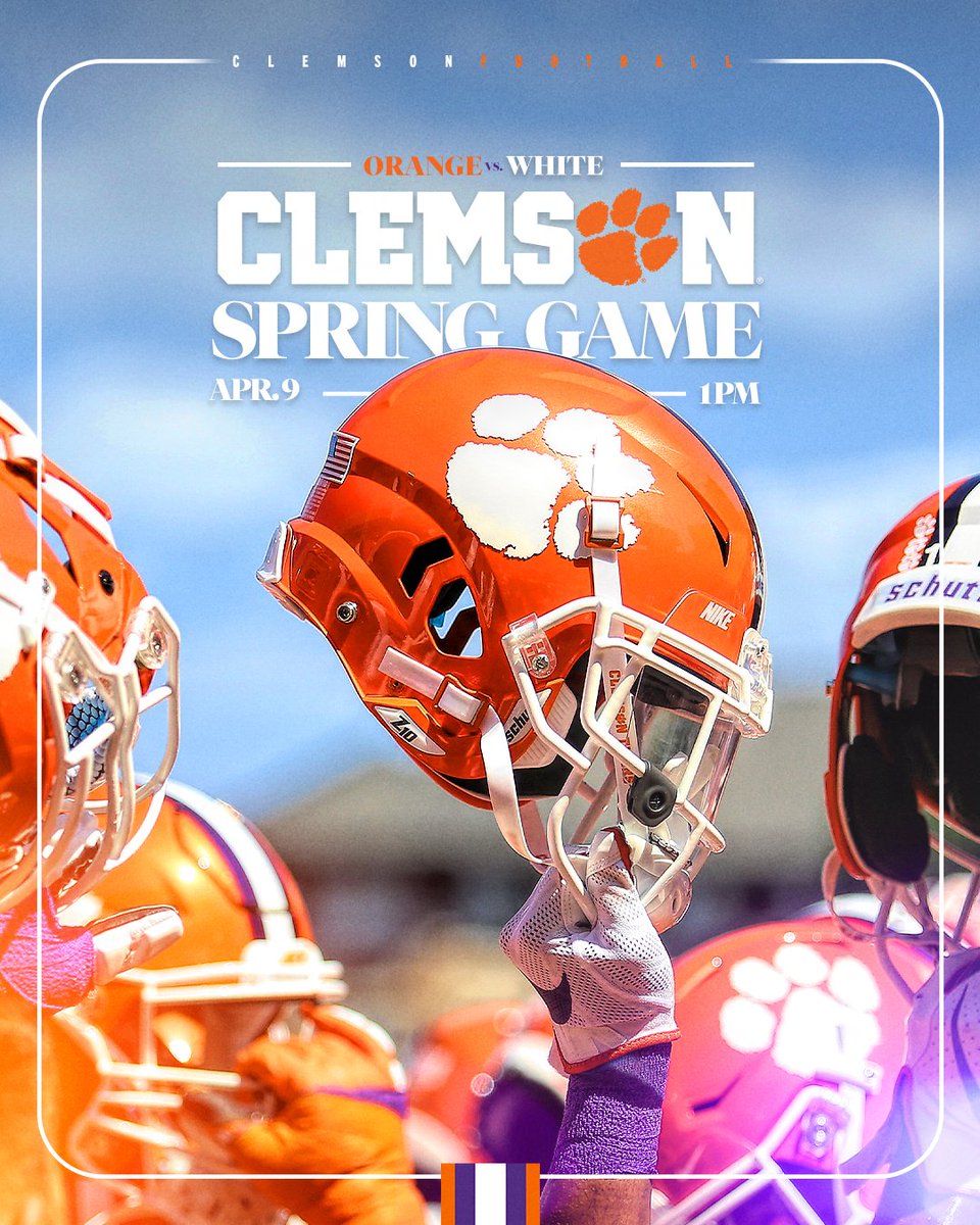 Clemson Football tweet media