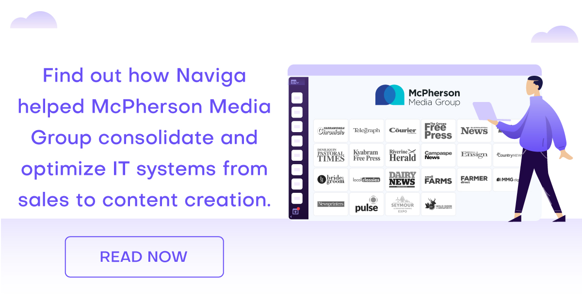 NavigaGlobal on Twitter "Read this case study to learn how Naviga helped McPherson Media Group