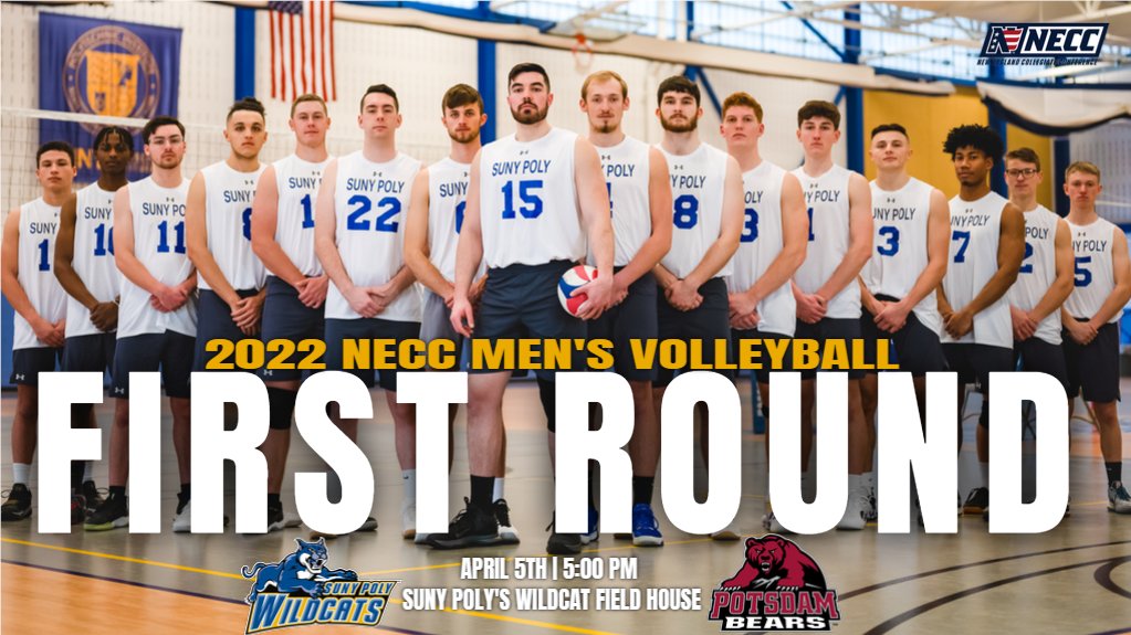 PolyWildcats's tweet photo. ππThe road to a Championship starts TODAY!
#PolyMVB will host Potsdam in the first round of the @NECCathletics playoffs at 5:00 PM at the Wildcat Field House.
#rollpolytech #d3vb
πΊπ - https://t.co/oRf07Lykai https://t.co/5AFjokuVqZ