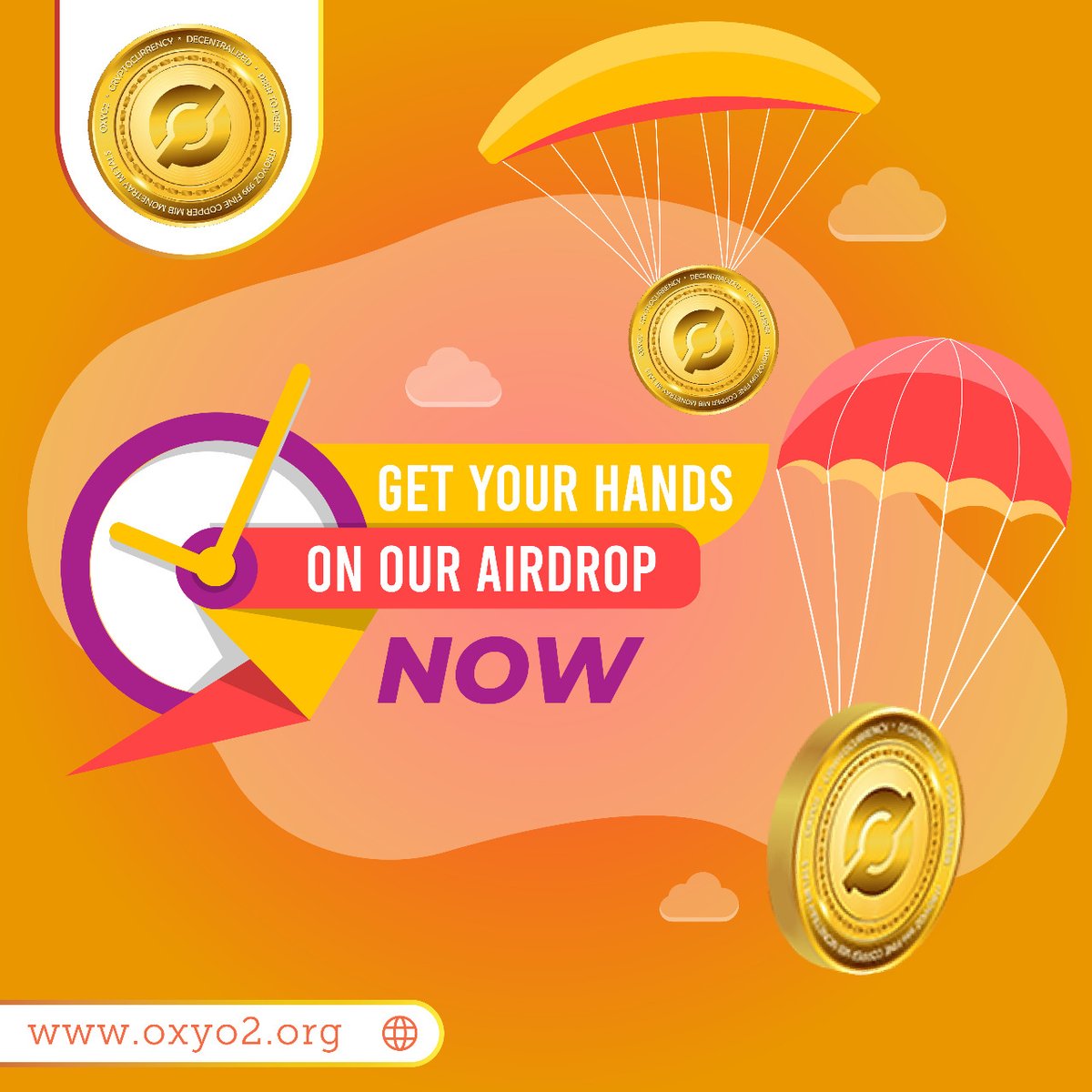 OxyO2token's tweet photo. Get it now join our Telegram bot to avail this opportunity.
.
.
https://t.co/kJ398kWjFb https://t.co/WuD9a9WNRW