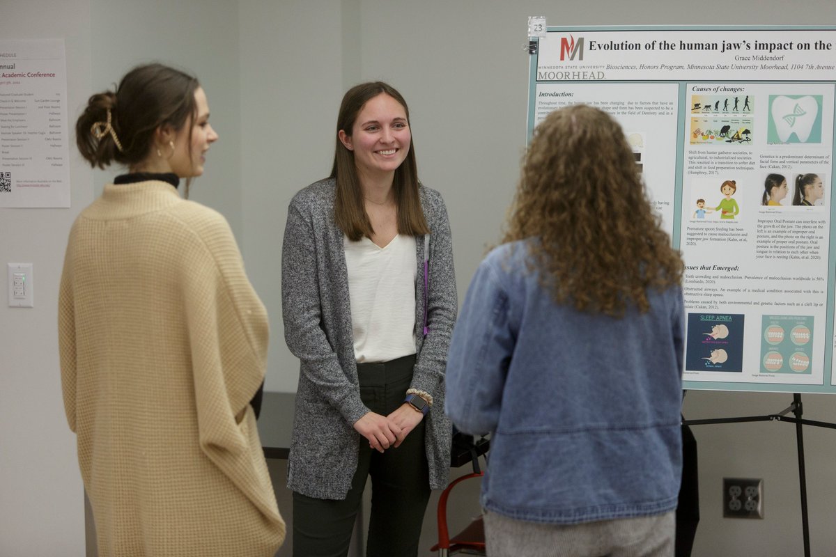MSUMoorhead's tweet photo. #MSUMSAC Session I presentations ✅
Session II 🕧 12:40 - 2 p.m.
Session III 🕑 2:10 - 3:30 p.m.
#DragonsLearn #DragonPride https://t.co/Q4oE2cl8do