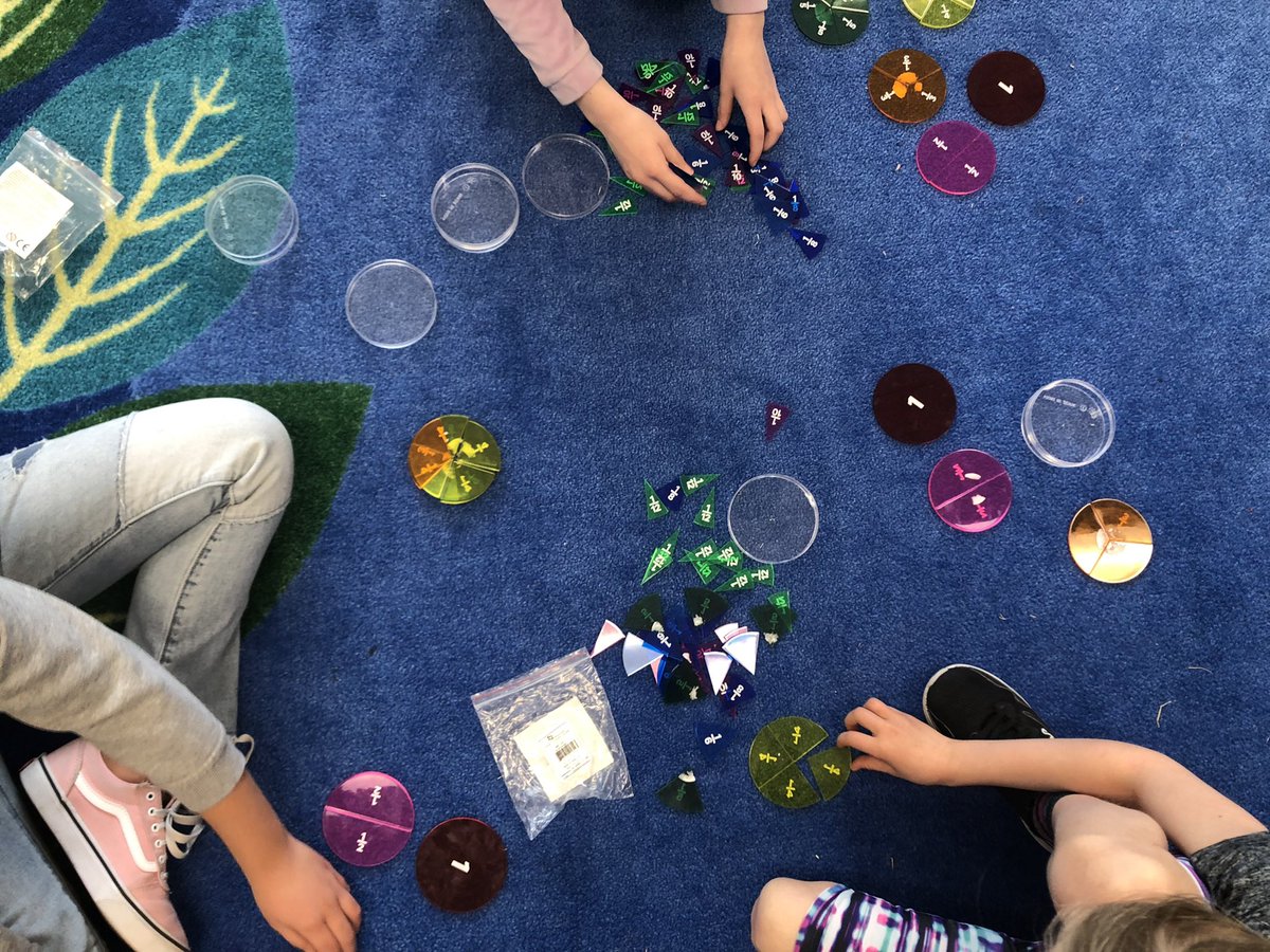 MrsABillings's tweet photo. When introducing a new math manipulative, it’s so important to provide time to explore, play, and discover with no task attached. Learning is actually happening! I always end with “What did you notice?”@FiresideRVS https://t.co/Zz6tftJDG7