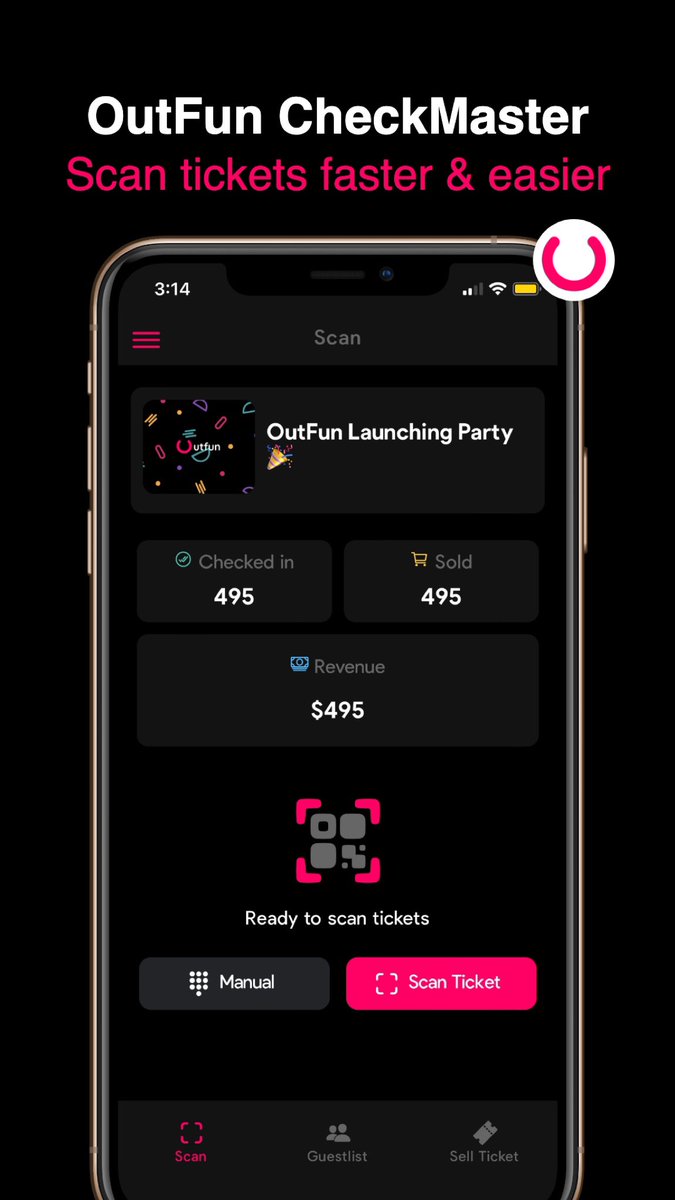 codemickey78's tweet photo. Use @outfunapp CheckMaster for fast, secured & easy attendees check-in ✅
Turn your smartphone into a qrcode scanner to admit guests & attendees at your event 🎪
Upvote on Product Hunt👇🏽
https://t.co/hptkMi65Yr
#outfun #outfunapp #ofapp #outfunevents #ofevents https://t.co/B2n76EFlEA