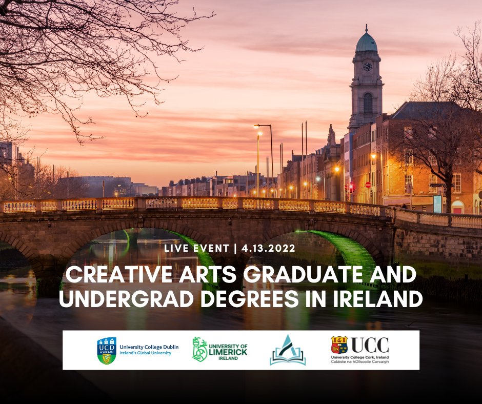 UCDublin_NAmerica (@ucd_namerica) on Twitter photo We're looking forward to participating in the Affordable Degrees Abroad event April 13th and speaking about graduate degrees in Ireland with University College Dublin! To Register: affordabledegreesabroad.com/ireland-creatiโฆ
<a href="/EduIreland/">Education in Ireland</a> We're looking forward to participating in the Affordable Degrees Abroad event April 13th and speaking about graduate degrees in Ireland with University College Dublin! To Register: affordabledegreesabroad.com/ireland-creatiโฆ
<a href="/EduIreland/">Education in Ireland</a>