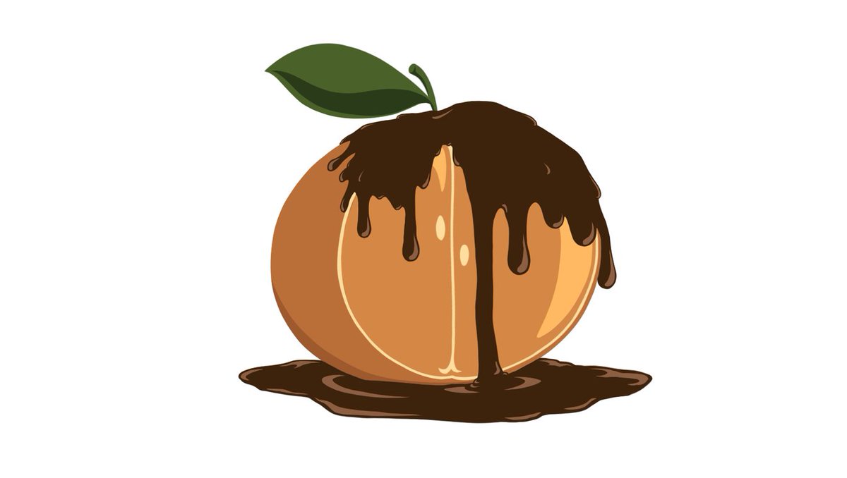 PigTreeInc's tweet photo. Say hello to my Chocolate Orange logo! It makes me crave a sweet tweat 🟠🍫⁠

What's your favourite chocolate accompaniment 👇👇
🍓🟠🧀
⁠
#chocolate #orange #chocolateorange #logo #newlogo  #delicious #tuesdaytreat #tuesday #sweettreat
#handmadesoap #uksoapmaker #artisansoap https://t.co/AyUq69T7i9