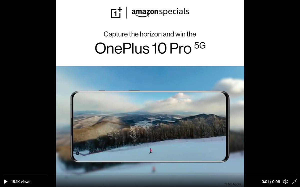 KappBajj's tweet photo. @amazonIN #OnePlus10Pro5GOnAmazon #CaptureEveryHorizon @amazonIN @OnePlus_IN @siddhantnarayan https://t.co/SQ4dAS5BBn