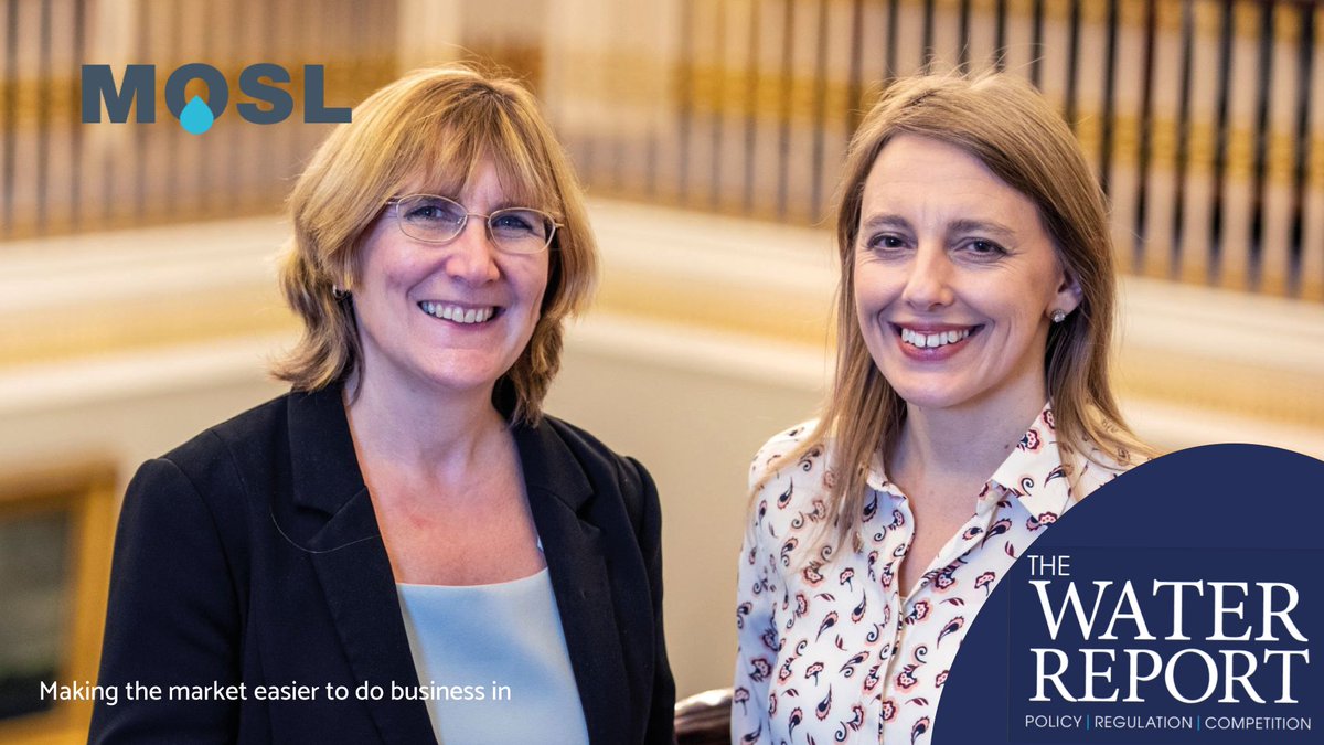 MOSL (@mosl_) on Twitter photo TODAY: As the #waterretailmarket turns five this month <a href="/MOSL_/">MOSL</a> CEO @SarahMcMcath3 reflects on the past five years - the challenges, successes, and opportunities. Read <a href="/KarmaOckenden/">Karma Loveday</a>'s interview in this month's <a href="/TheWater_Report/">The Water Report</a>: bit.ly/3r2UzUn #customers #environment TODAY: As the #waterretailmarket turns five this month <a href="/MOSL_/">MOSL</a> CEO @SarahMcMcath3 reflects on the past five years - the challenges, successes, and opportunities. Read <a href="/KarmaOckenden/">Karma Loveday</a>'s interview in this month's <a href="/TheWater_Report/">The Water Report</a>: bit.ly/3r2UzUn #customers #environment