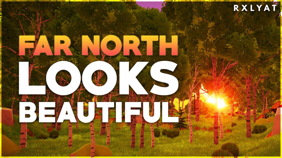 rxlyaT's tweet photo. New video is up, and we're checking out "Far North", a "peaceful" looking survival game! 

>> https://t.co/Hu3E1k1FWY https://t.co/76rMf5iUW8