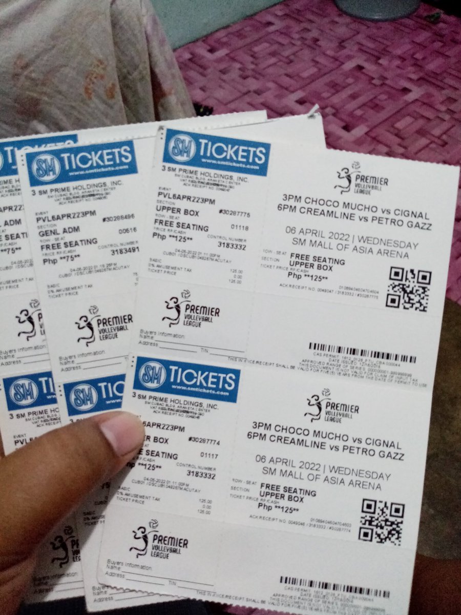 TolinKatherine's tweet photo. Selling: PVL TICKETS GEN AD ANG UPPER BACK
DM AND MEET LANG PO
#PVL2022
#PVLTickets https://t.co/LJRgv9zwnx