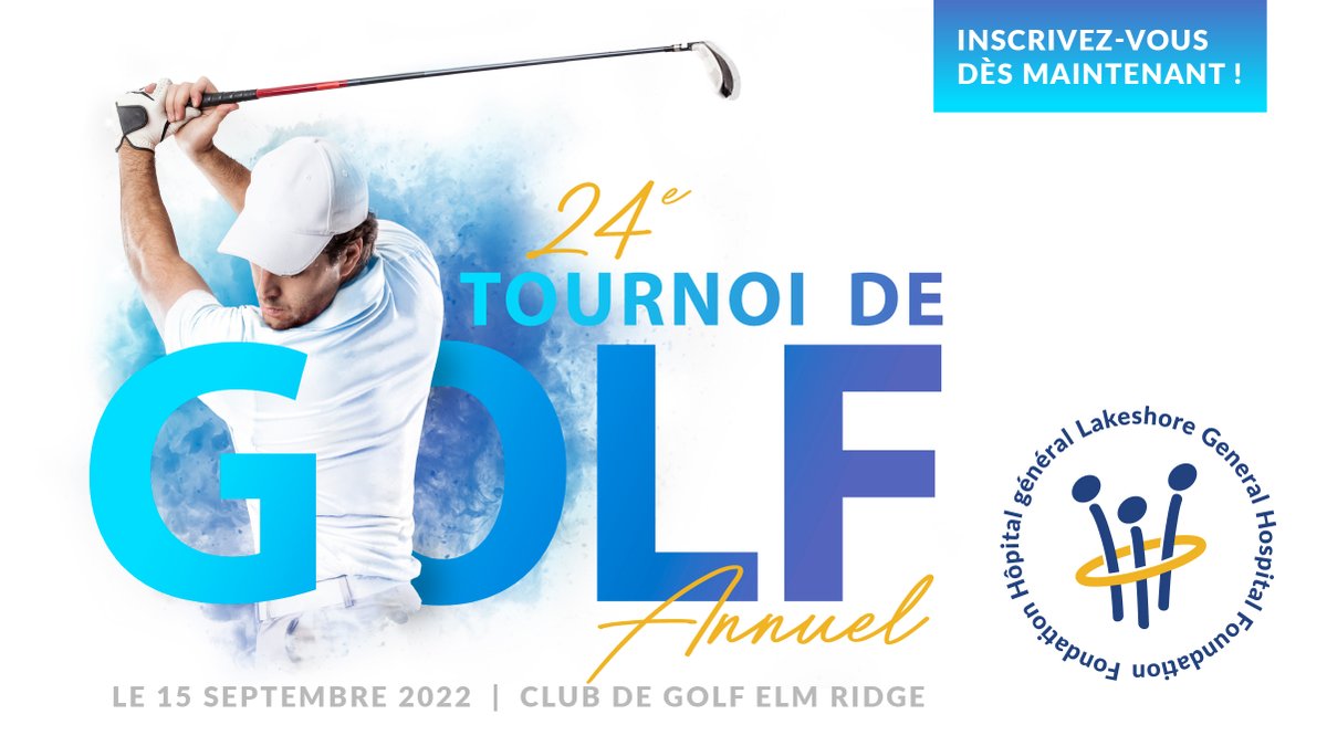 📣 Registration for our Annual Golf Tournament is now open! bit.ly/LGHFGolf

📣 L'inscription pour notre tournoi de golf annual est maintenant ouverte! 
bit.ly/GolfFHGL

#fundraisingevent #foundation #hospital #healthcare #westislandcommunity #golftournament